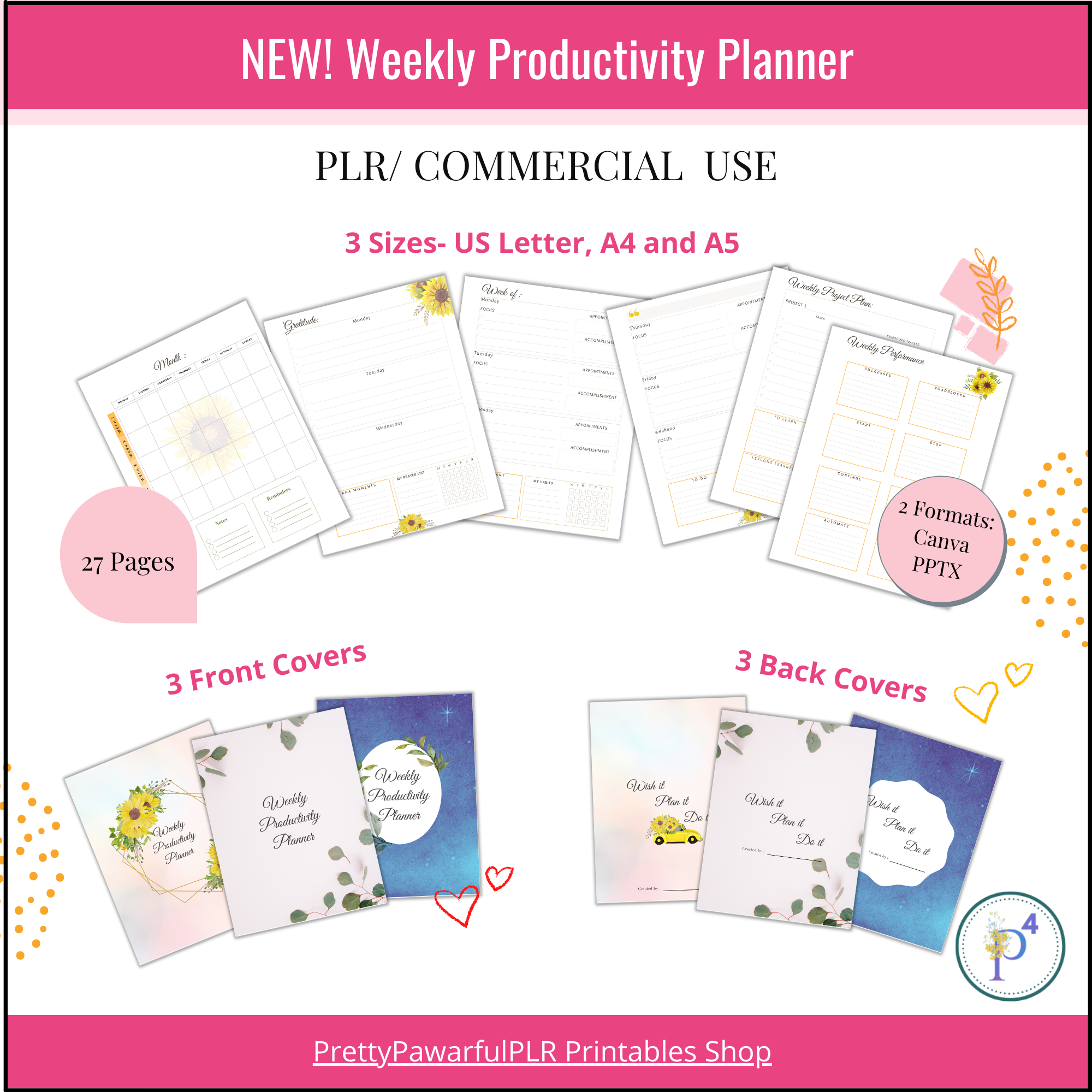Weekly Productivity Planner