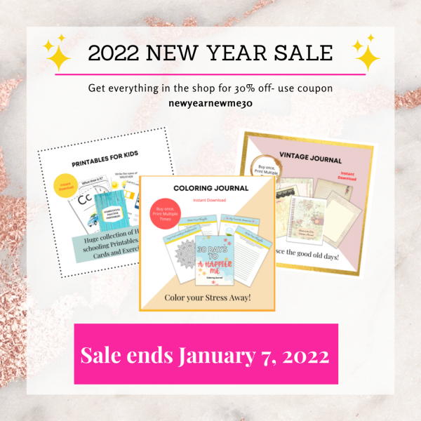 New year sale banner for 205 off store wide